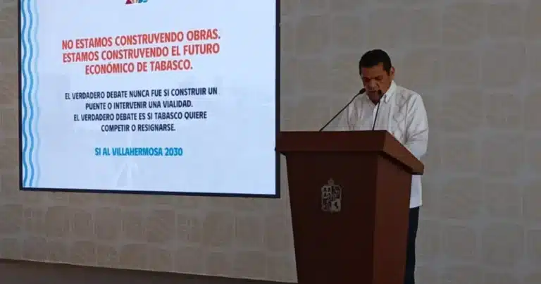 No es un grupo de obras, sino el futuro de Tabasco: JMR (Foto de Felipe Rosales)