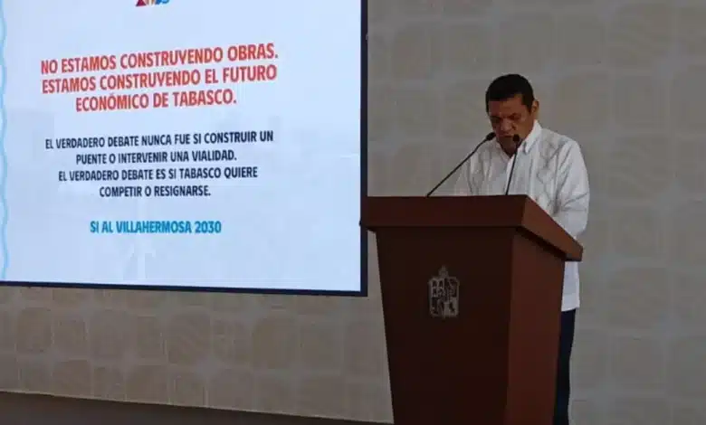 No es un grupo de obras, sino el futuro de Tabasco: JMR (Foto de Felipe Rosales)