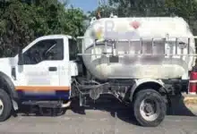 fgr asegura pipa con 2,800 litros de gas l.p.
