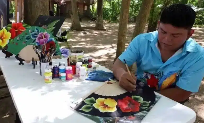 impulsan la cultura y el emprendimiento artesanal en tabasco mediante la pintura acrílica