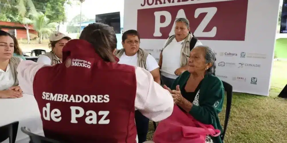 jornadas de paz, atienden a la población en general