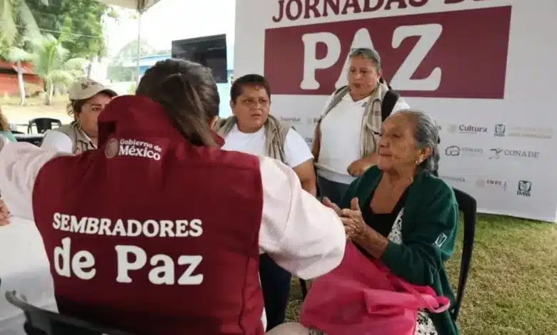 jornadas de paz, atienden a la población en general
