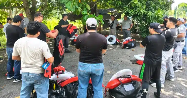 prepara a élite de rescate ante emergencias hídricas en tabasco