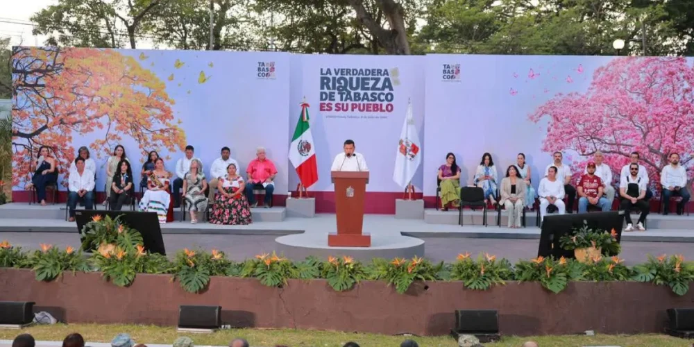 La riqueza de Tabasco no está bajo el suelo, está en su gente: JMR