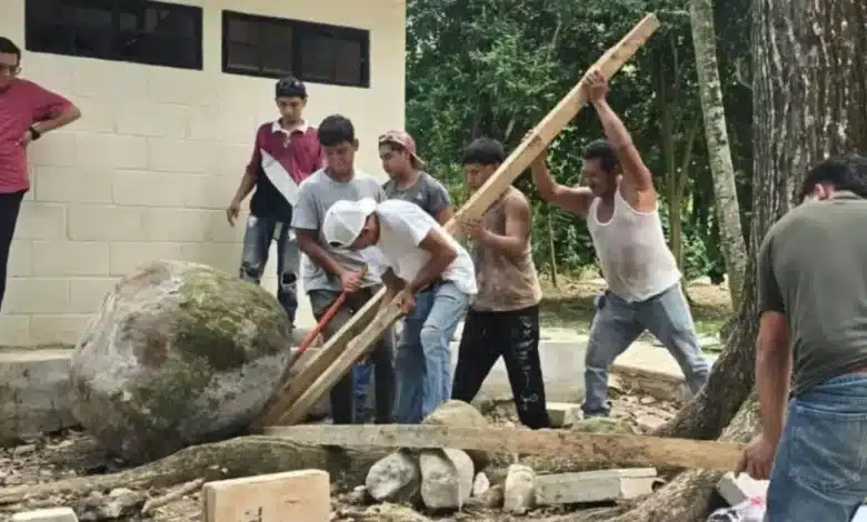 Recuperan petroglifo prehispánico para el acervo municipal