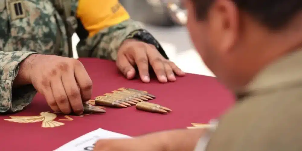 retiran de las calles 63 armas de fuego