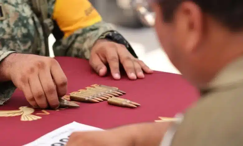 retiran de las calles 63 armas de fuego