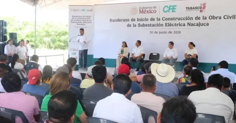 roberto ocaña impulsa subestación eléctrica para acabar con apagones