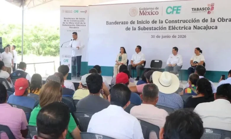 roberto ocaña impulsa subestación eléctrica para acabar con apagones