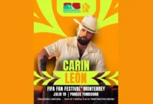 carín león cerrará el fan fest monterrey con un concierto gratuito