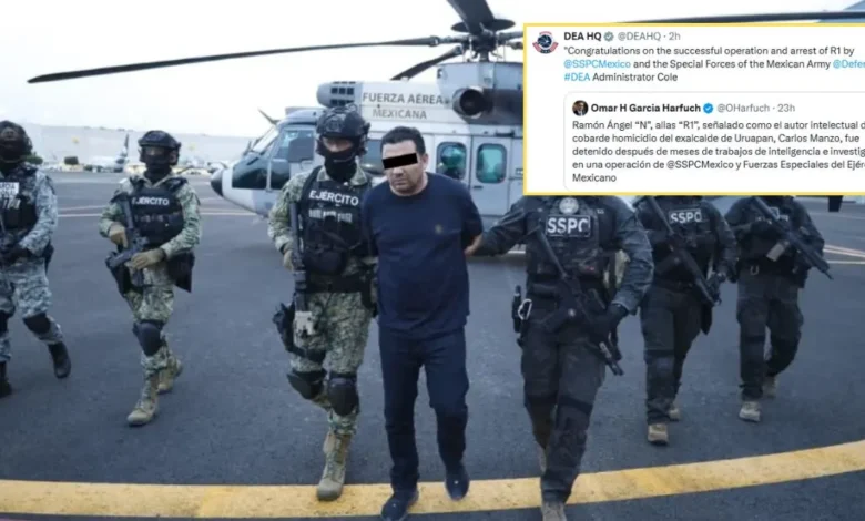 dea reconoce a méxico por captura de ‘r1’, señalado por caso carlos manzo