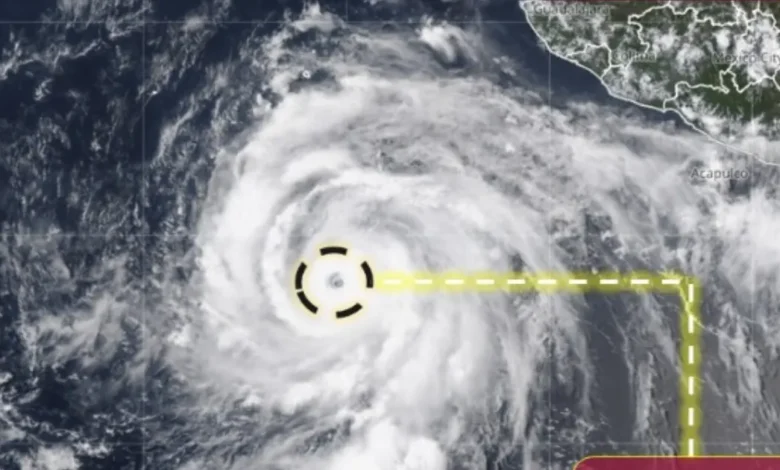 ¿Cuándo impactará el huracán Genevieve categoría 4? (Foto de Conagua)