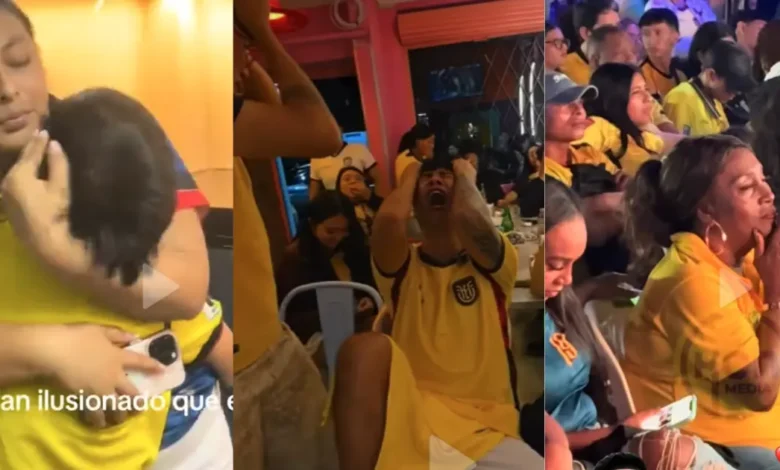 México vs Ecuador: aficionados entre lagrimas al ver el gol de Raúl Jiménez (Fotos de redes sociales)