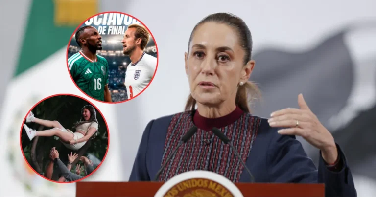 Sheinbaum pide celebrar con responsabilidad durante México vs Inglaterra (Fotos de internet)