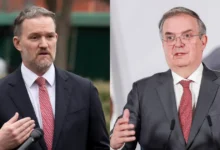 Marcelo Ebrard llega a Washington D.C. (Fotos de internet)