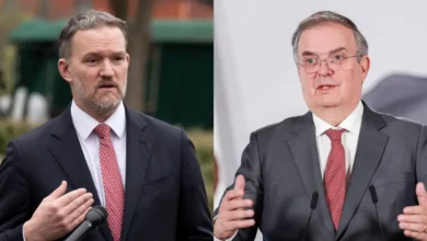 Marcelo Ebrard llega a Washington D.C. (Fotos de internet)