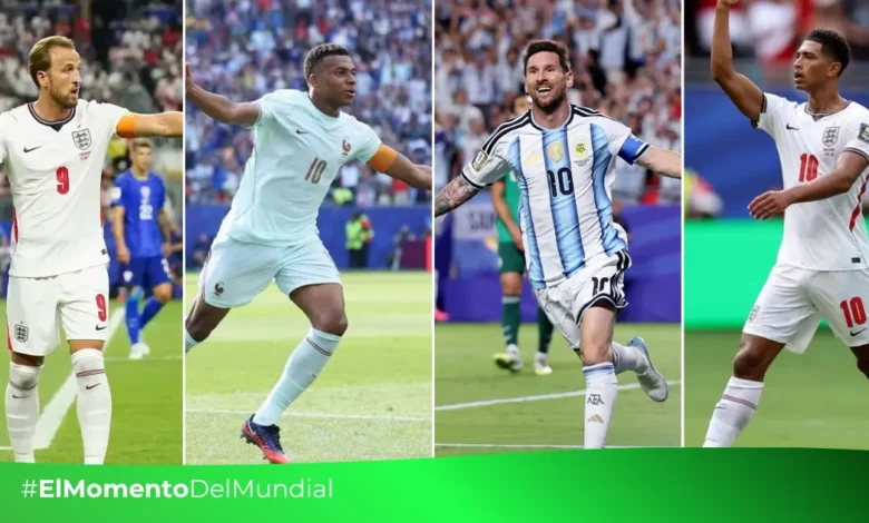 Cinco goleadores buscan la Bota de Oro ¿Quién esta más cerca de llevársela? (Fotos de internet)