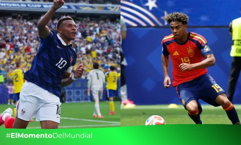 ¿Dónde ver Francia vs España por tv abierta? (Fotos de internet)