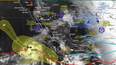 Pronóstico del clima: lluvias con descargas eléctricas en gran parte del país (Imagen de Conagua)