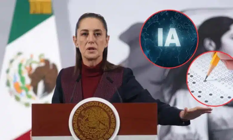 A presunto uso de IA en examen a la UNAM, esto dijo Claudia Sheinbaum (Fotos de internet)