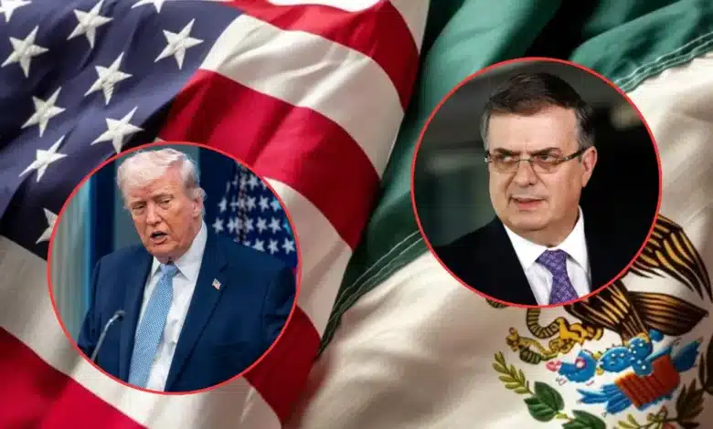 "No me importa el T-MEC" dice Trump, esto responde Ebrard (Fotos de internet)