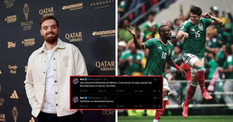 ibai llanos elogia a la selección mexicana tras eliminar a ecuador del mundial 2026
