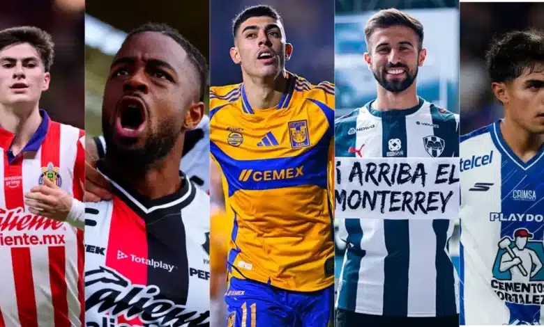 La Jornada 2 del Apertura 2026 continúa con intensos duelos del fin de semana (Fotos Mexsport, Wikipedia, etc)