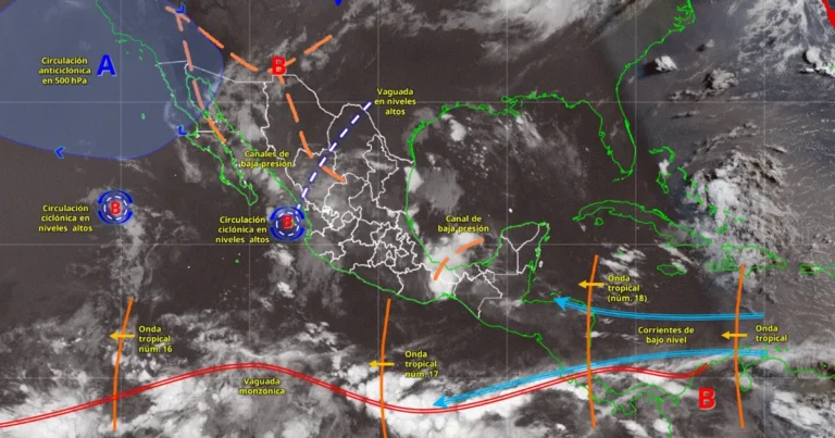 lluvias fuertes y calor de hasta 40°c marcarán el clima en campeche