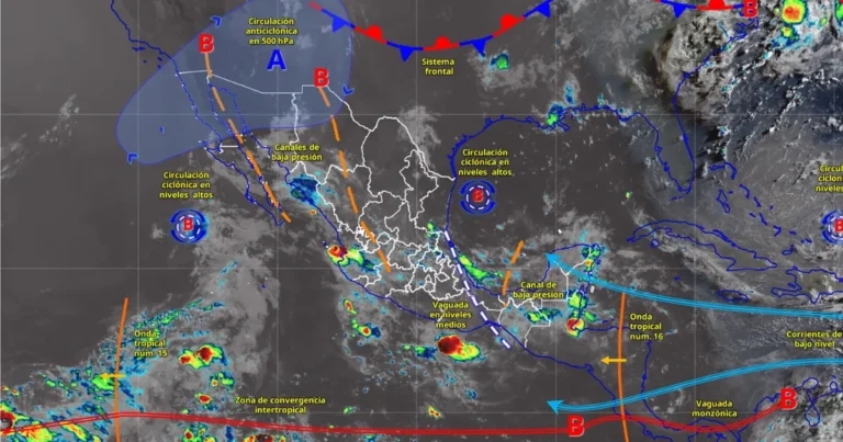 lluvias intensas afectarán veracruz este martes 7 de julio