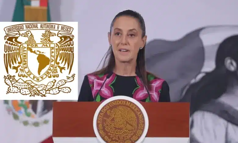 sheinbaum ofrece apoyo a la unam tras irregularidades en examen de admisión en línea