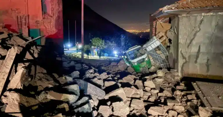 sismo en perú deja seis muertos y más de 30 heridos en la región de junín