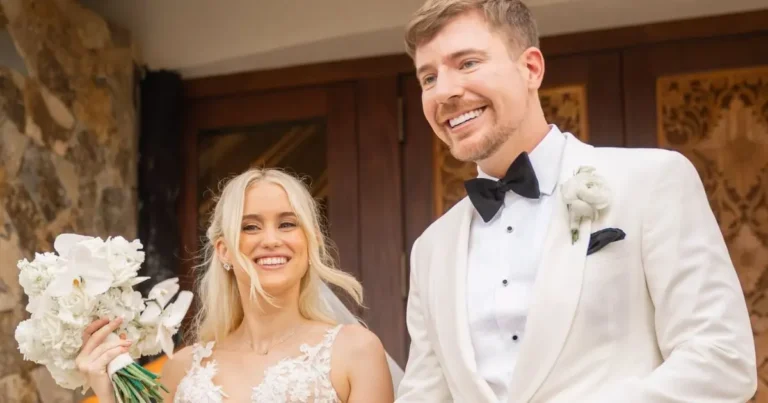 ¡mrbeast se casó! comparte las primeras imágenes de su boda con thea booysen