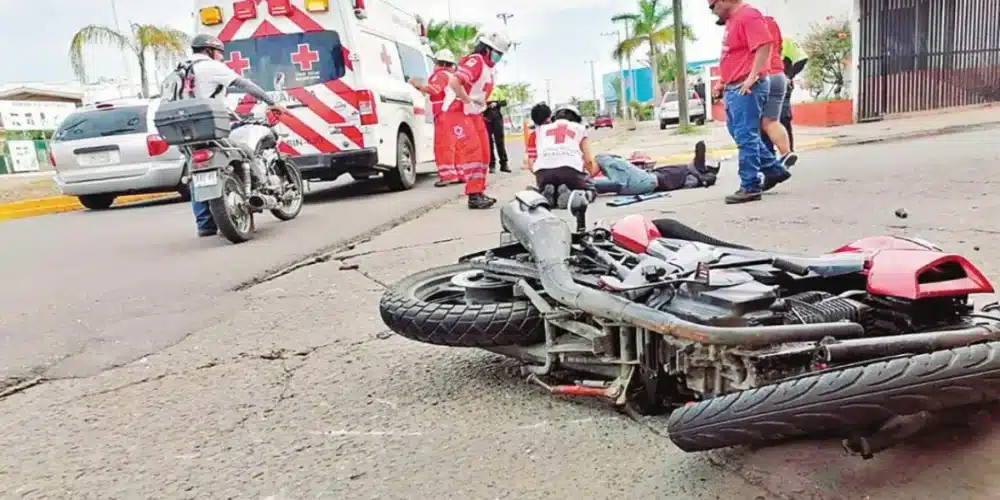 accidentes de moto saturan emergencias