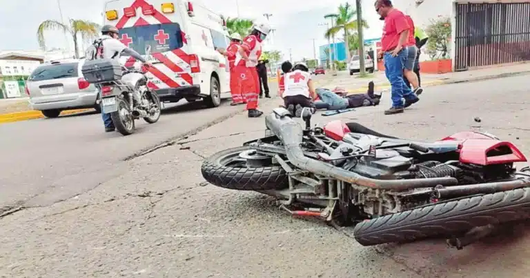 accidentes de moto saturan emergencias