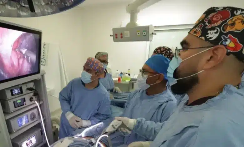 Manos médicas devuelven la vitalidad a pequeña guerrera (Foto de cortesía)