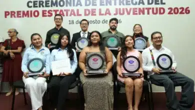 Entrega del Premio Estatal de la Juventud 2026 (Foto de cortesía)