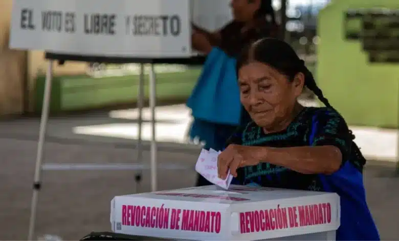 junio de 2028 para revocación de mandato