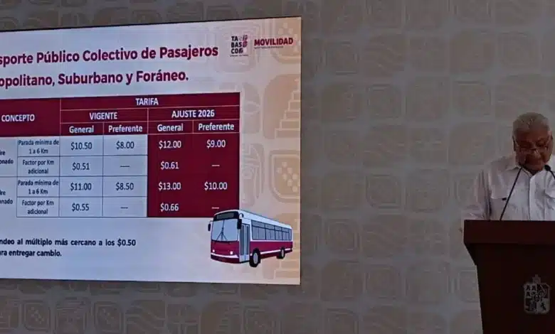 Sube el pasaje general a 12 pesos