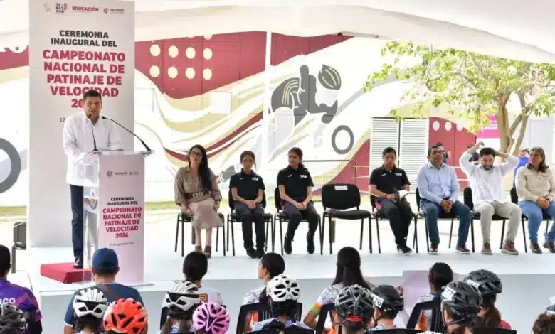 tabasco se convierte en la capital nacional del patinaje de velocidad