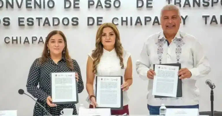 tabasco y chiapas sellan pacto de transporte tras 30 años de descuido