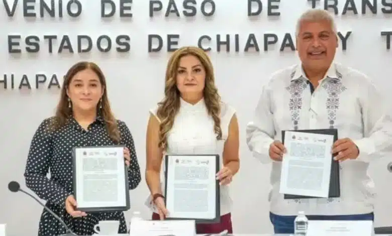 tabasco y chiapas sellan pacto de transporte tras 30 años de descuido