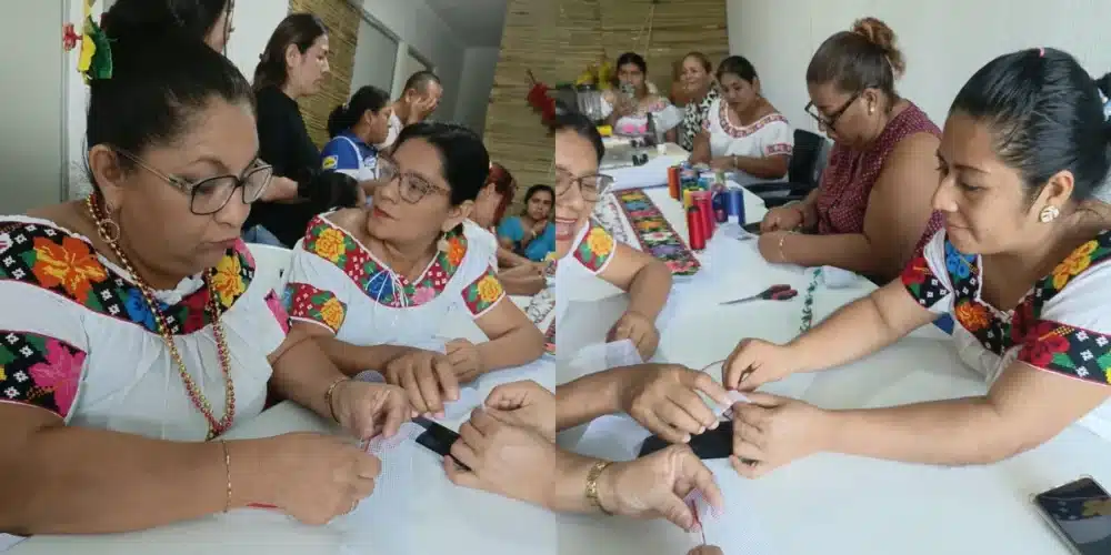 tiras bordadas tradición y autoempleo para la comunidad