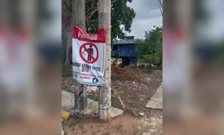 vecinos expondrán en redes sociales a quienes tiren basura en lugar prohibido