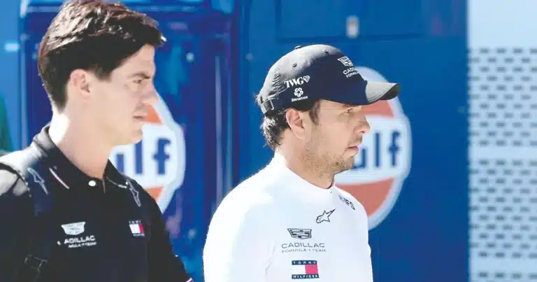 “Checo” Pérez cuestiona los procesos de Cadillac