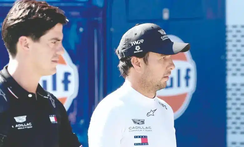 “Checo” Pérez cuestiona los procesos de Cadillac