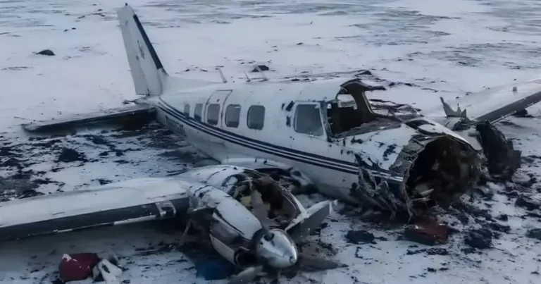 confirman ocho fallecidos tras caída de avión en alaska