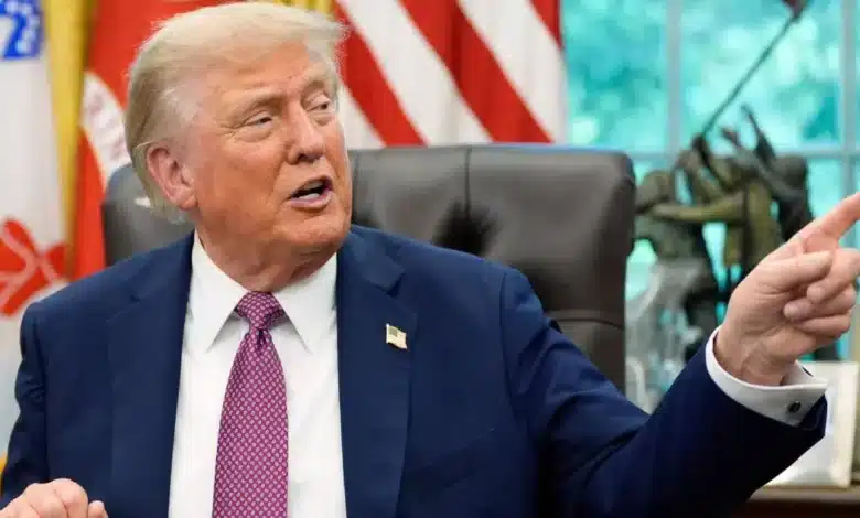 donald trump lanza amenaza contra omán por negociaciones con irán