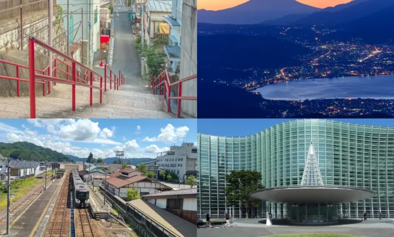 El viaje de Taki y Mitsuha descubre los destinos reales que inspiraron el mundo de Your Name (Fotos @shnimohus, Expedia, TripAdvisor y Wikipedia)