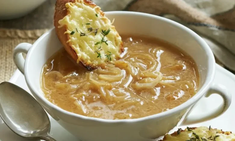 Sopa de cebolla de Francia: sabor e identidad (Foto de internet)
