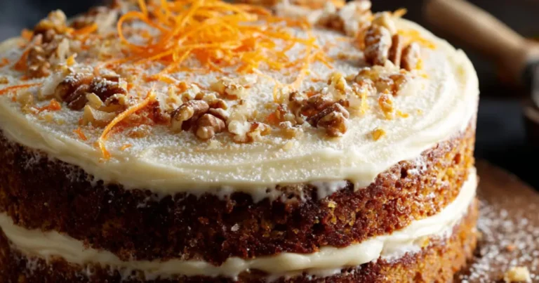 Pastel de zanahoria: origen y receta fácil de realizar (Foto de internet)